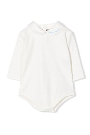 Body in cotone bianco crema LITTLE BEAR KIDS | 5024LATTECIELO